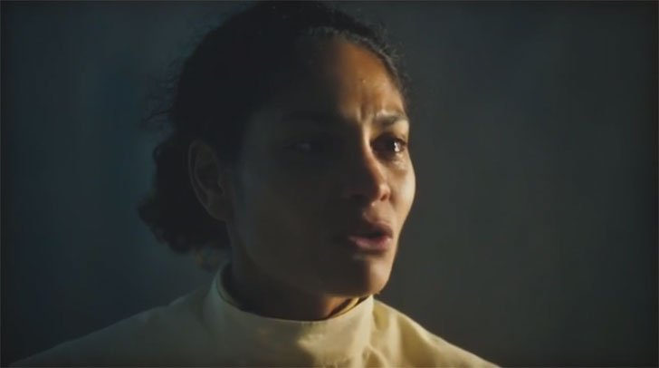 (Foto: TV Globo/Terra e Paixão) Foto em Terra e Paixão: Aline pede a Ramiro