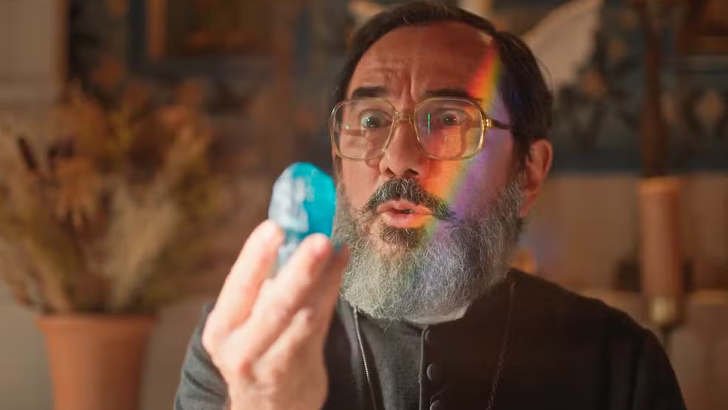 Foto em No Rancho Fundo: Padre Zezo esconde