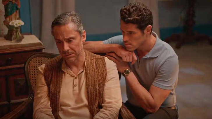 No Rancho Fundo: Seu Tico Leonel volta a morar no hotel, com ajuda de Marcelo Foto em No Rancho Fundo: Seu Tico Leonel