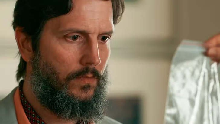 Foto em Renascer: Egídio 'conversa' com resto...