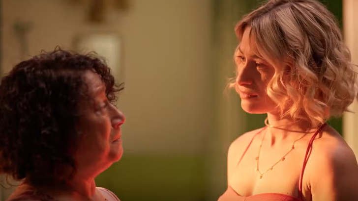 No Rancho Fundo: Blandina faz faxina no hotel no lugar da mãe Foto em No Rancho Fundo: Blandina