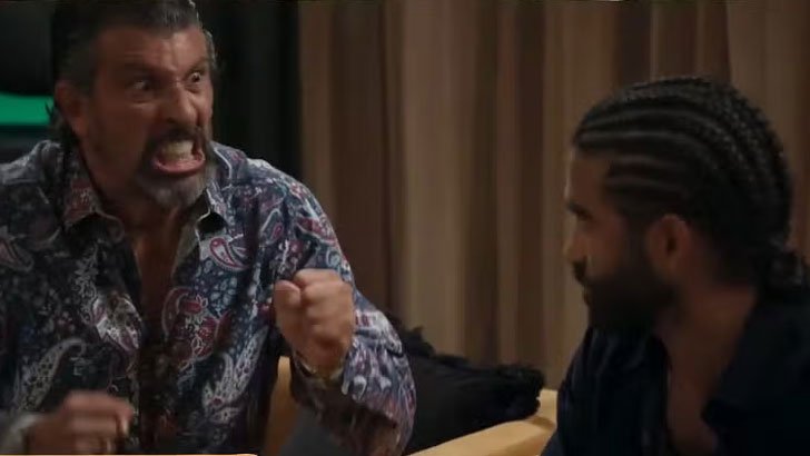 (Foto: TV Globo/Volta por Cima) Foto em Volta por Cima: Osmar ameaça Marco