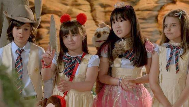 (Foto: SBT/A Caverna Encantada) Foto em A Caverna Encantada: Safira tenta usar