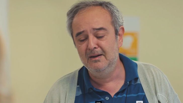 Foto em Força de Mulher: Enver tem crise de choro