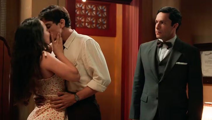 (Foto: TV Globo/Êta Mundo Melhor!) Foto em Êta Mundo Melhor!: Celso descobre que Estela está viva